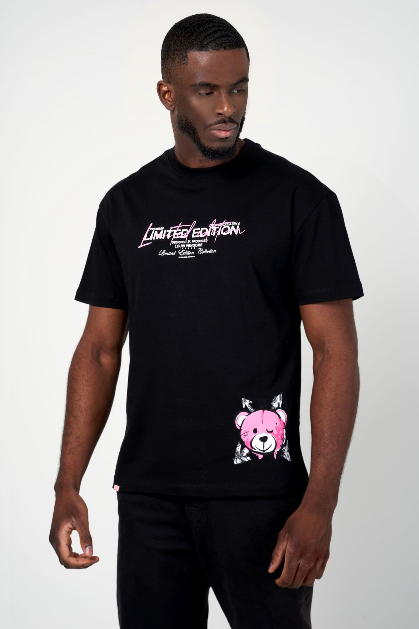 Camiseta LOUIS VENDOME - L54 BLK/PINK