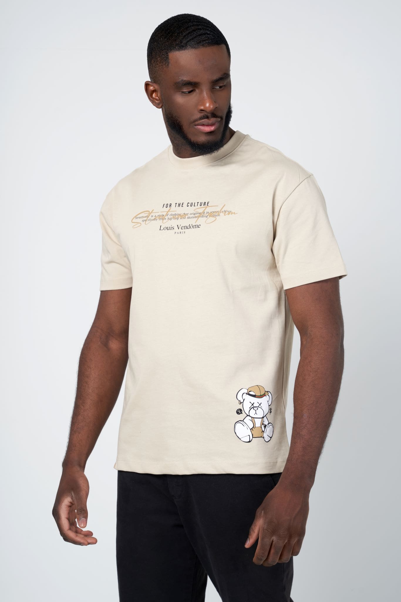 Camiseta LOUIS VENDOME - L62 BEIGE