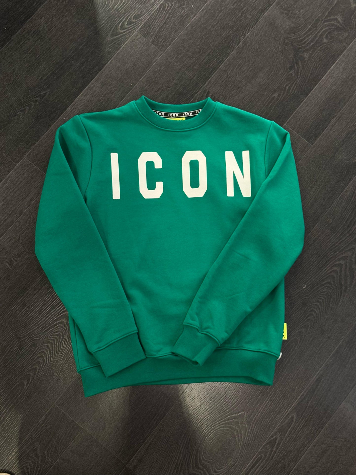 Sudadera ICON - ICUS2S5F001 VERDE