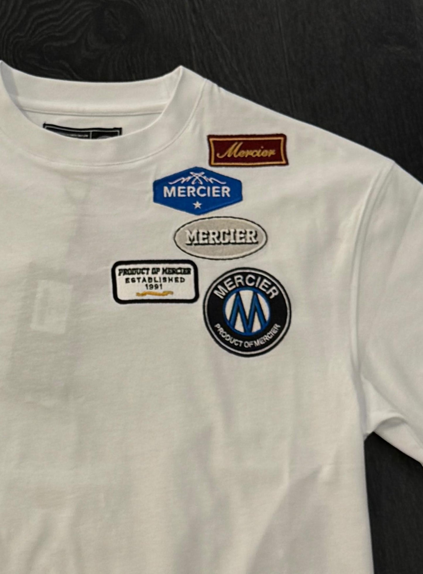 Camiseta MERCIER - MERC-969 WHITE