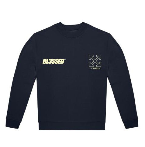 Sudadera BL3SSED - CRAZYSW NEGRO