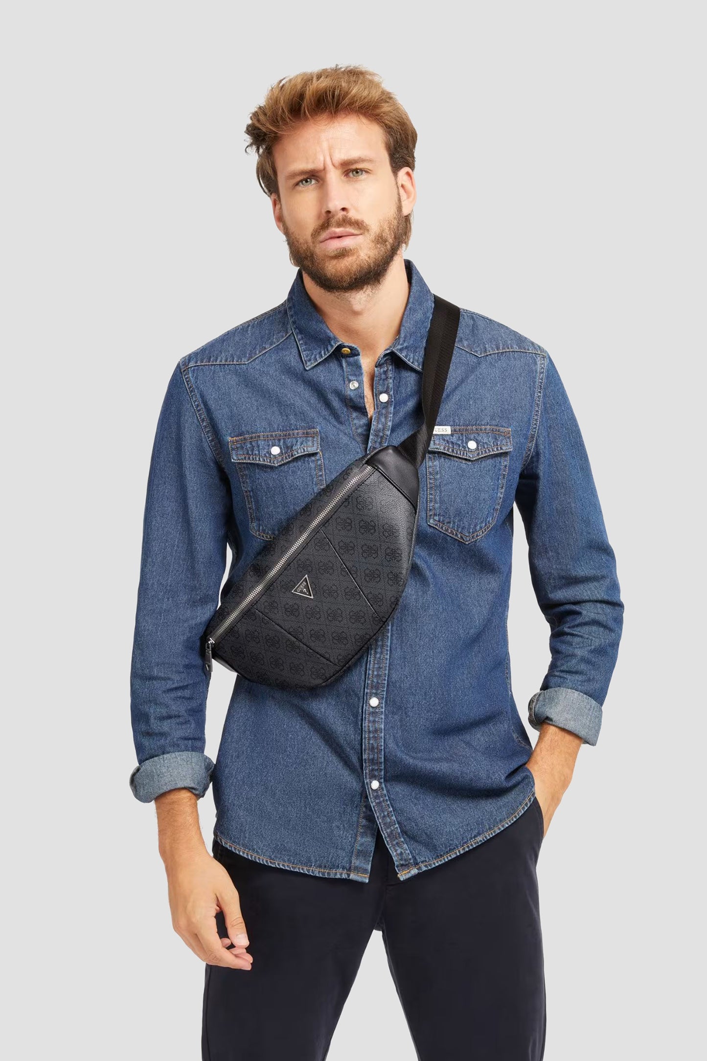 Riñonera GUESS - HMEVZL P3431 BLA