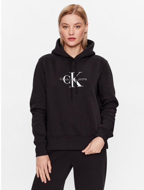 Ropa Sudaderas Calvin Klein Mujer Sudaderas Sudadera Negra Calvin