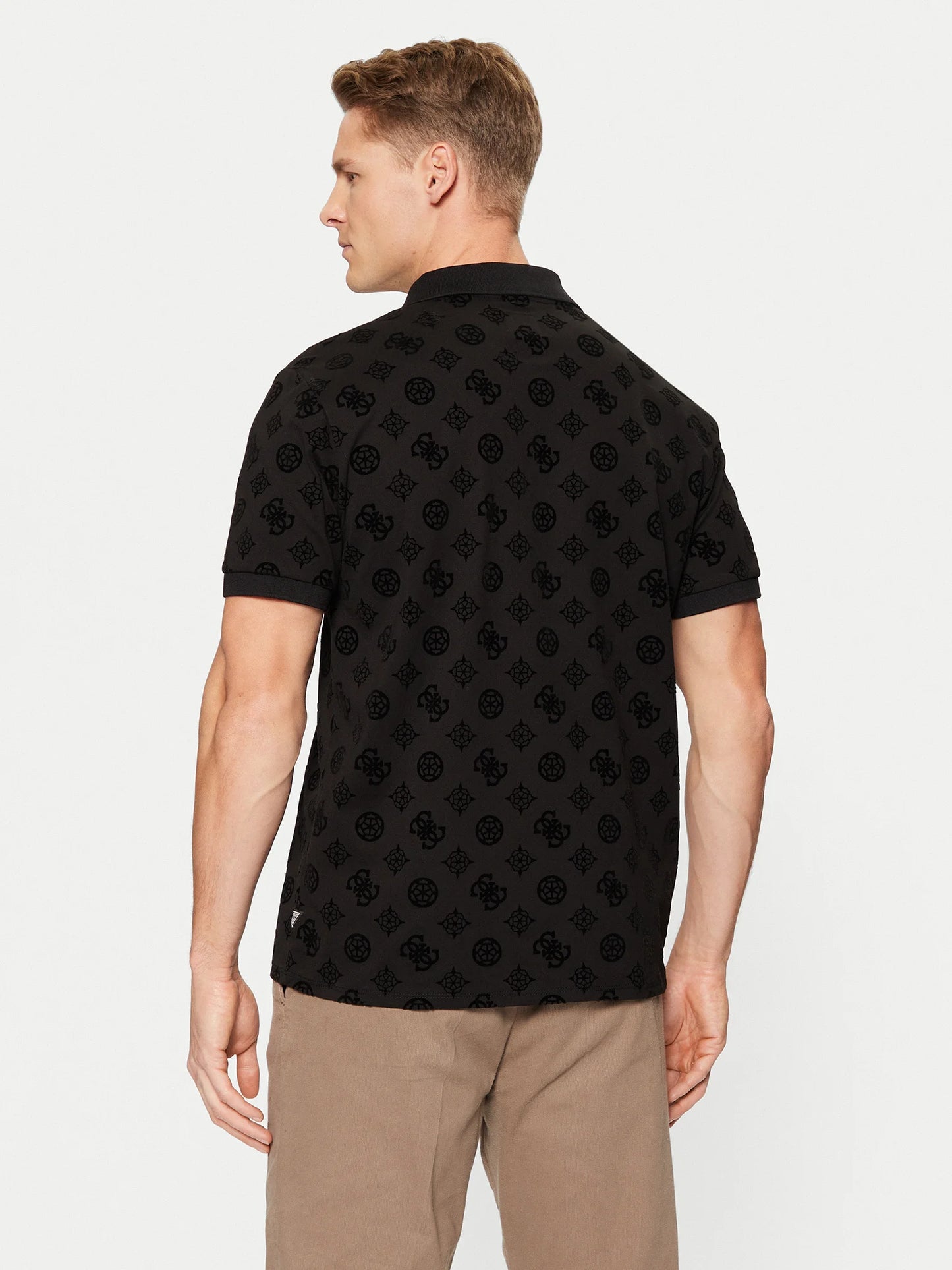 Polo GUESS - M5RP20 KCKN0 JBLK