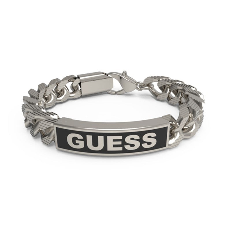 GUESS Bracciale Uomo In Acciaio Modello JUXB03002JWSTBKS - Eleganza E Comfort