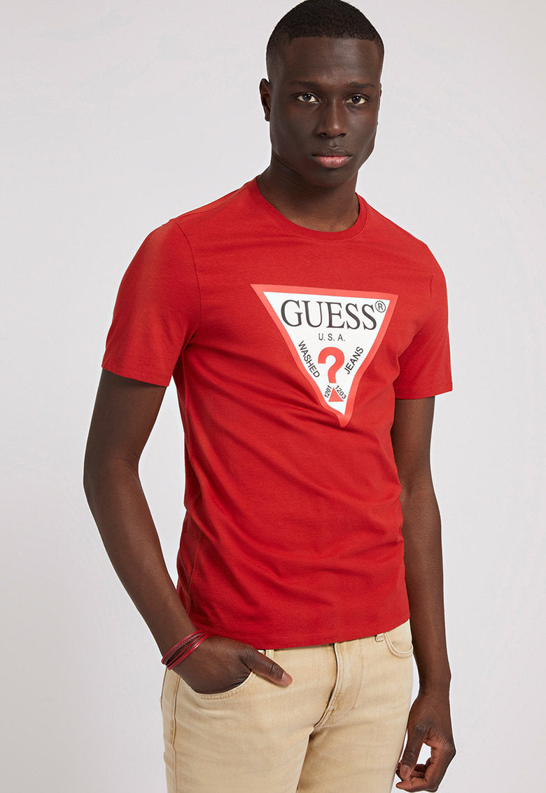 Guess Roja Camiseta Guess Hombre Precio Camiseta GUESS M2YI71