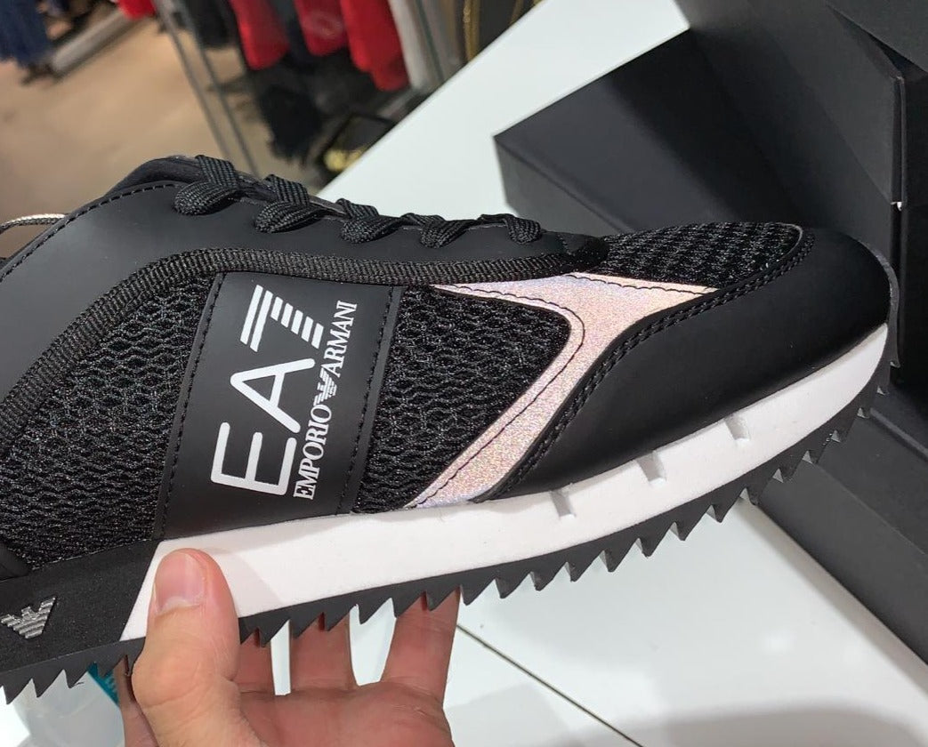 zapatillas negras emporio armani