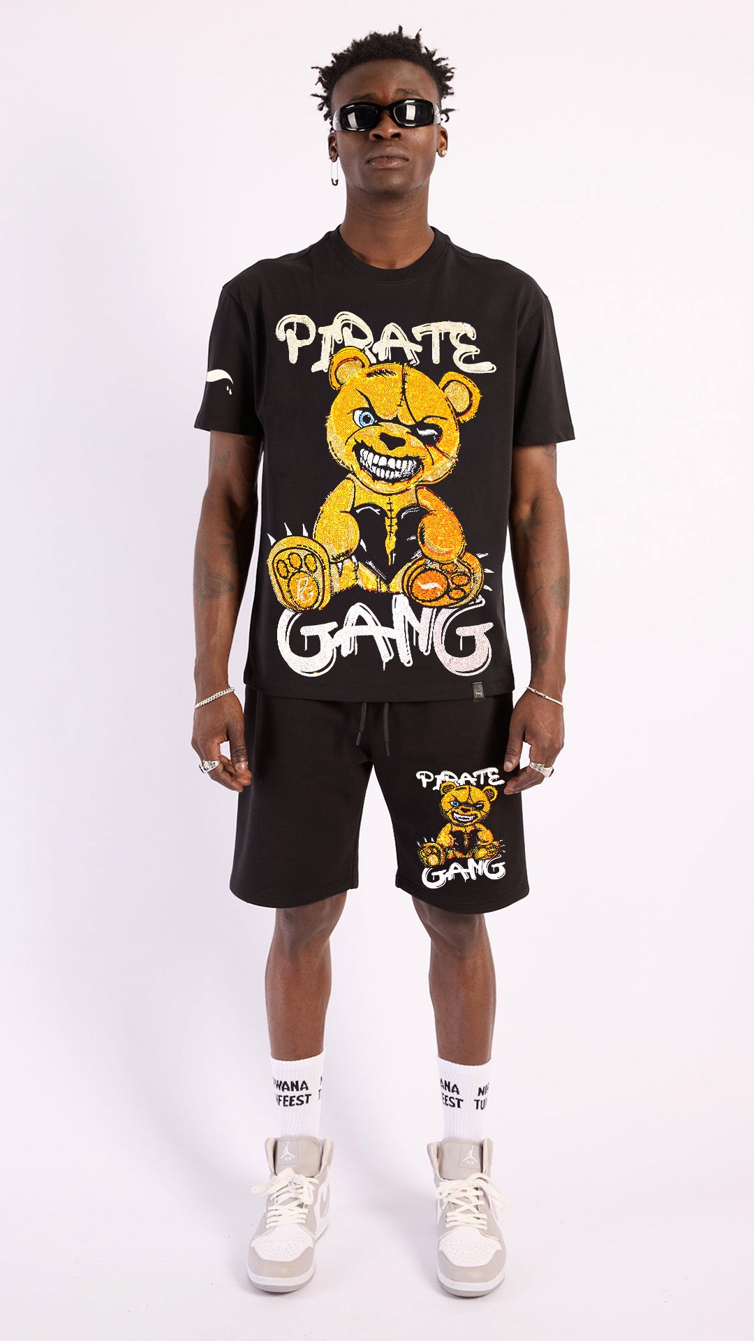Conjunto PIRATE - GJ-3003 NEGRO