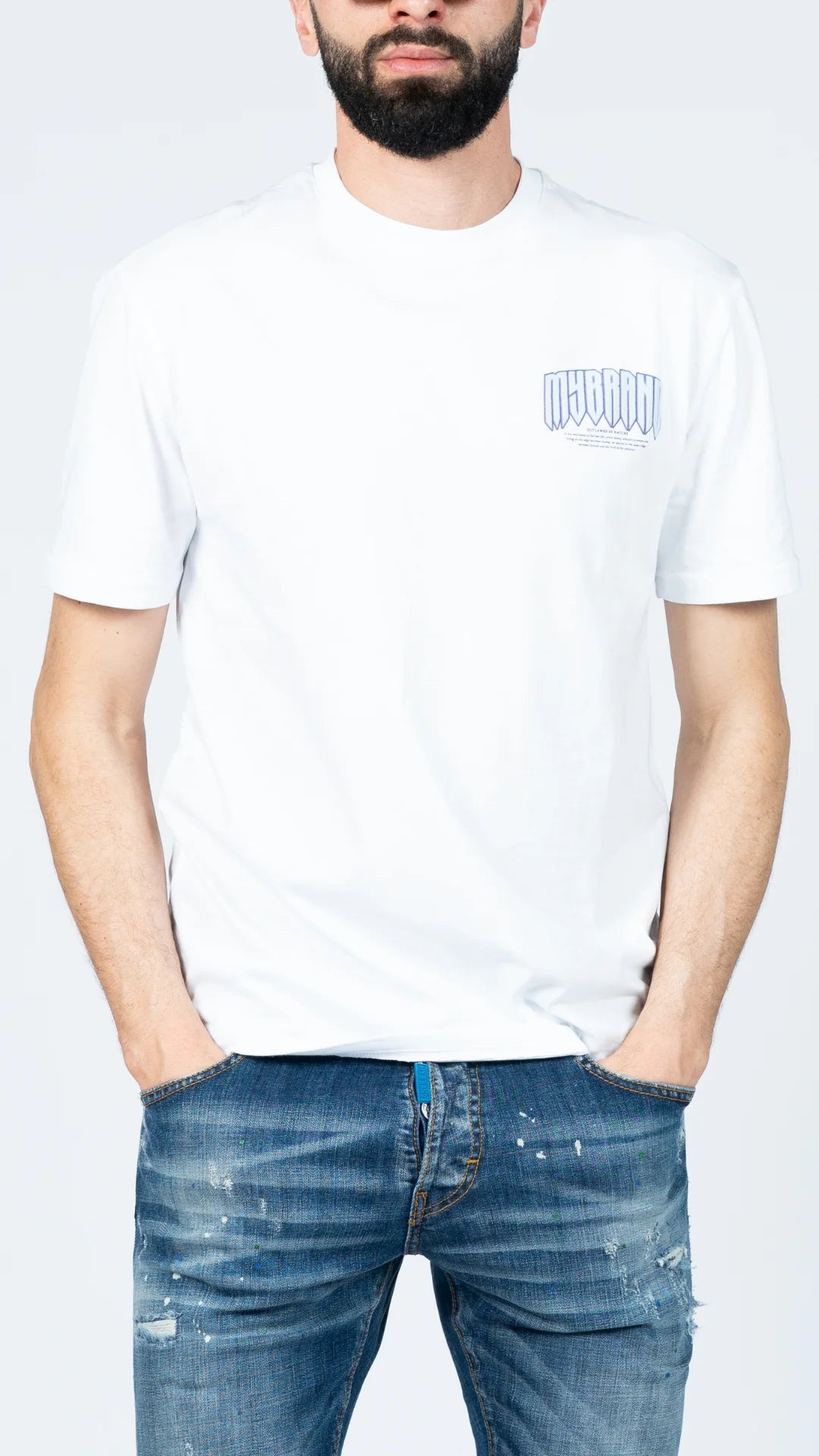 Camiseta MYBRAND - 019MMB2024-023 WHT