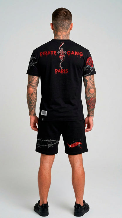 Conjunto PIRATE - GJ-3015 NEGRO