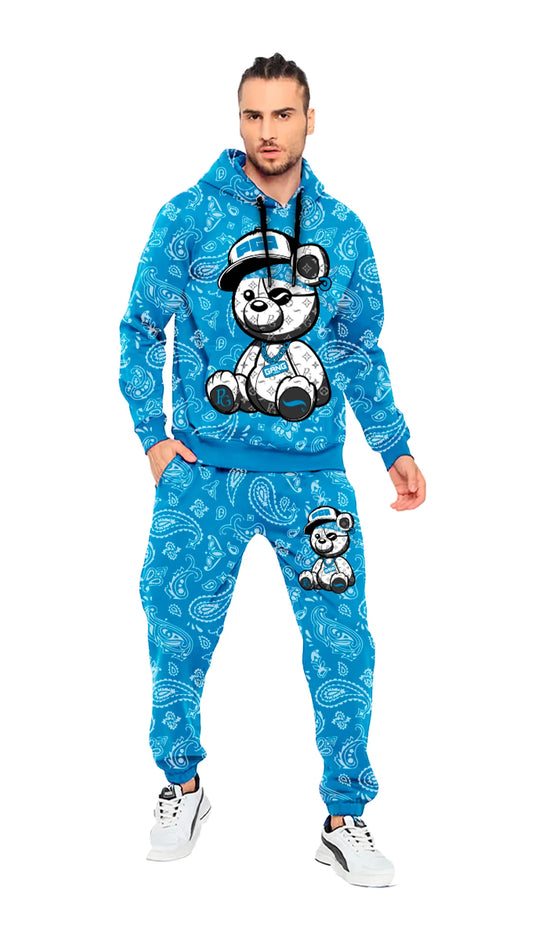 Conjunto PIRATE - GJ-6000  AZUL