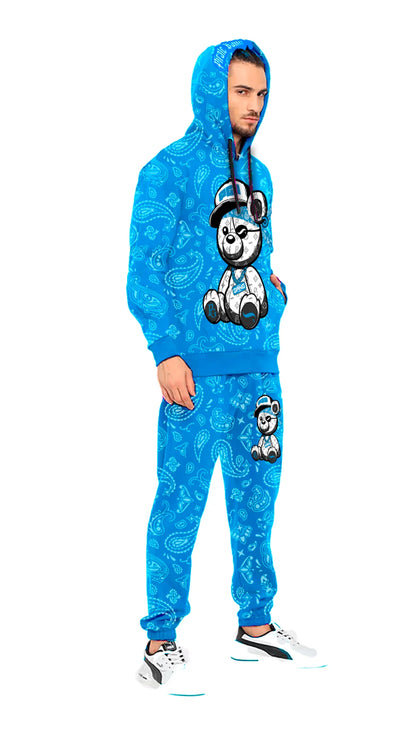 Conjunto PIRATE - GJ-6000  AZUL