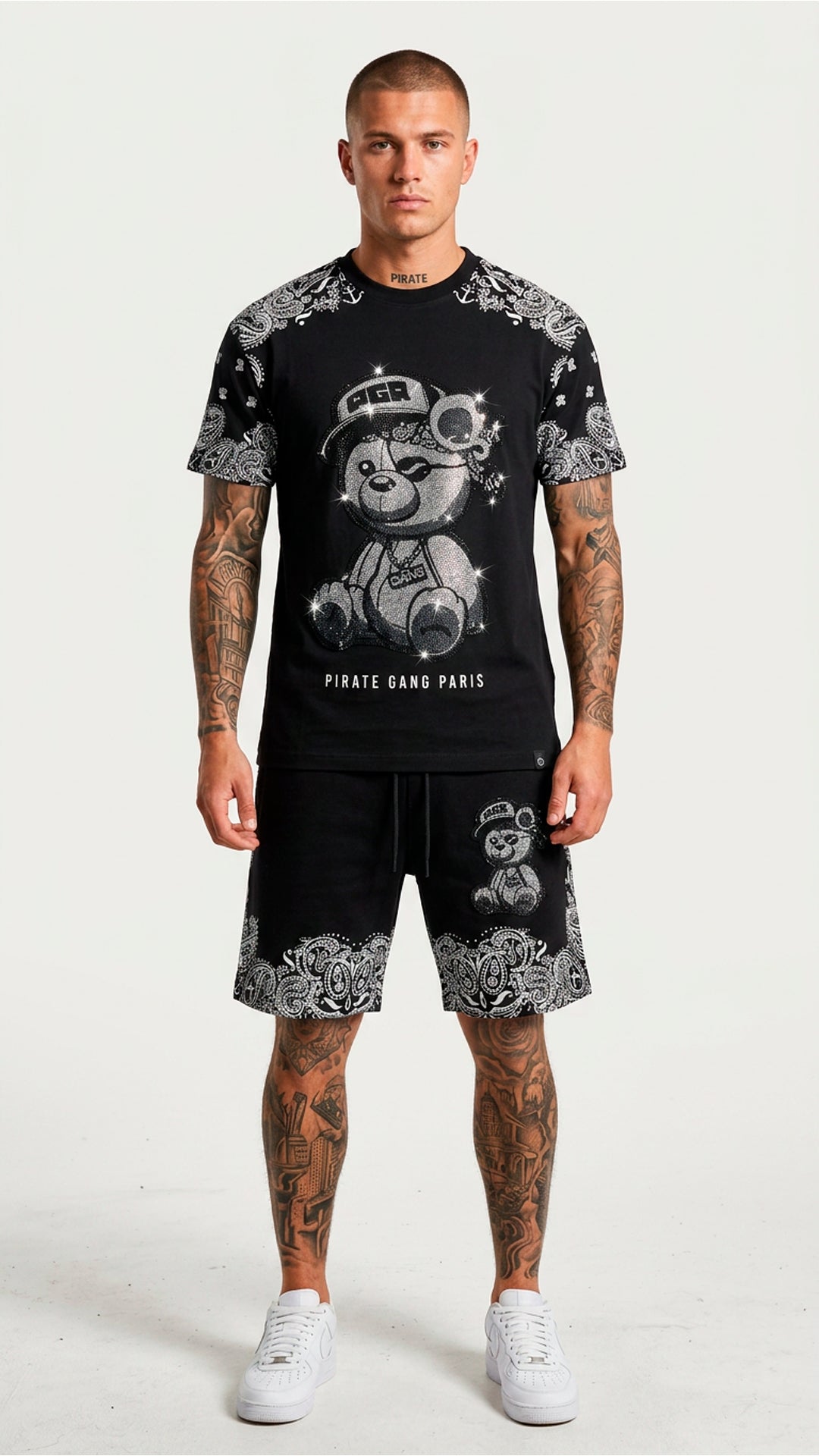 Conjunto PIRATE - GJ-3011 NEGRO
