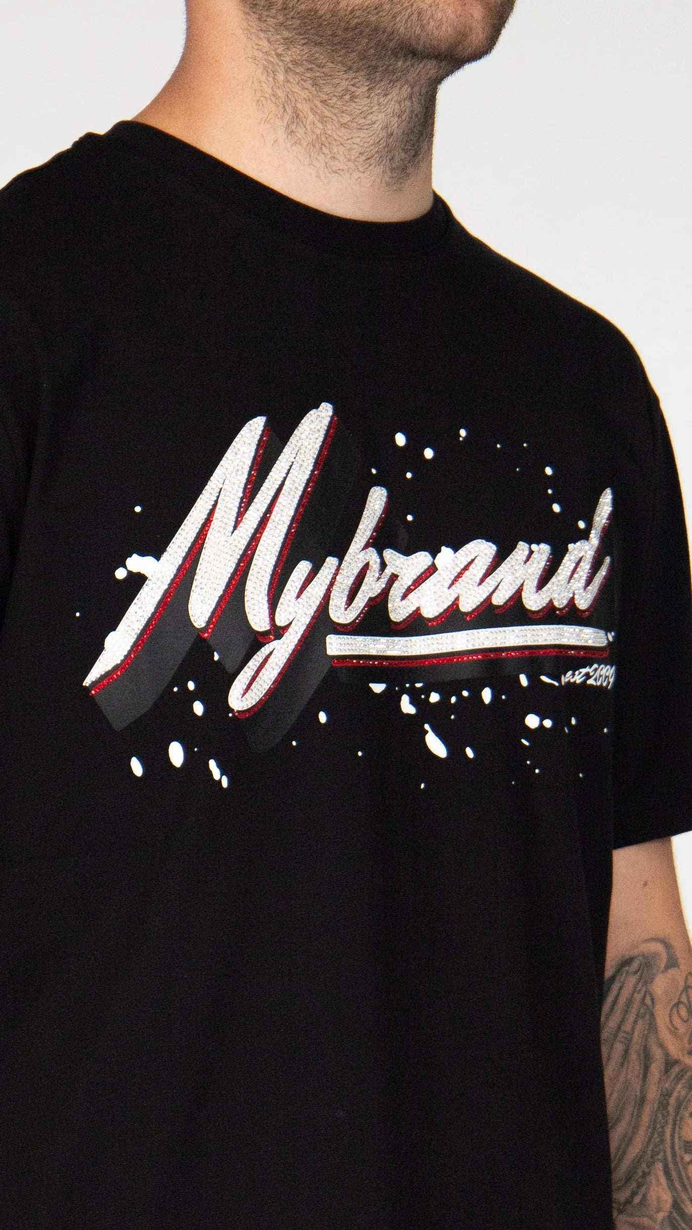 Camiseta MYBRAND - 019MMB2024-012 BLK