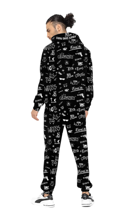 Conjunto PIRATE - GJ-6007 NEGRO