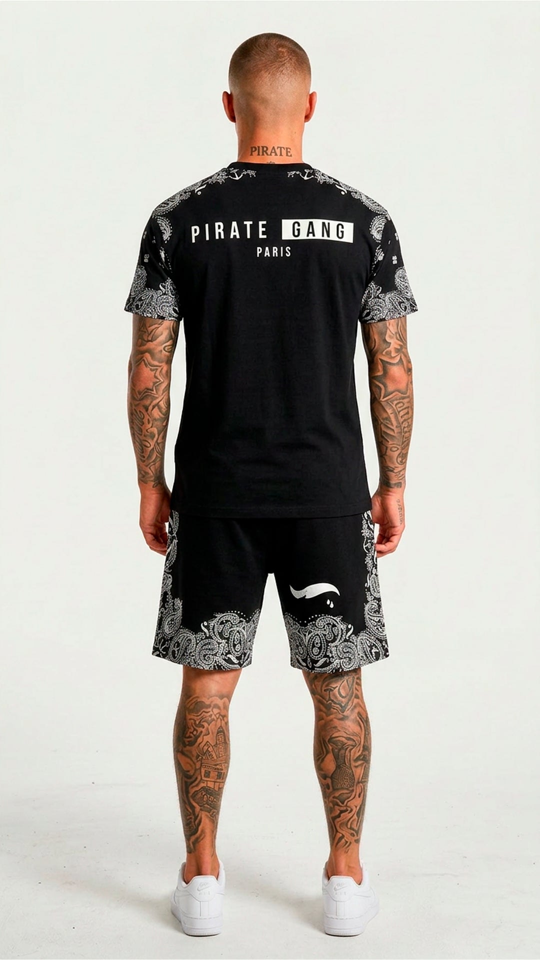 Conjunto PIRATE - GJ-3011 NEGRO