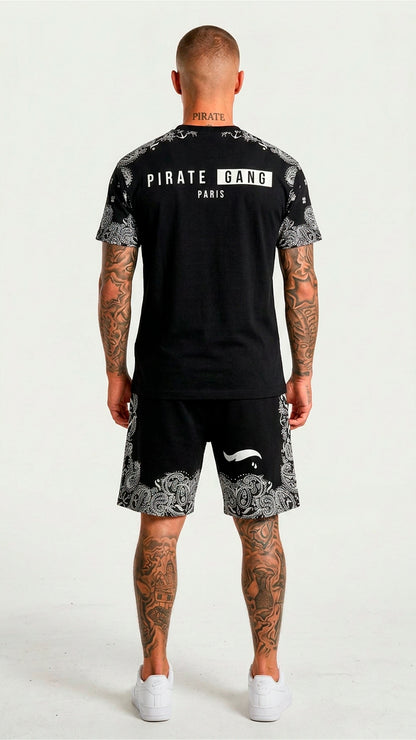 Conjunto PIRATE - GJ-3011 NEGRO