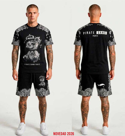 Conjunto PIRATE - GJ-3011 NEGRO