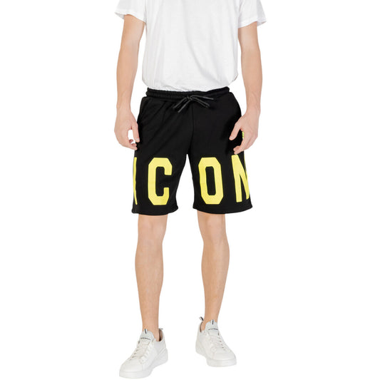 Bermudas ICON - ICUS2S5B001 NEGRO/FLUO