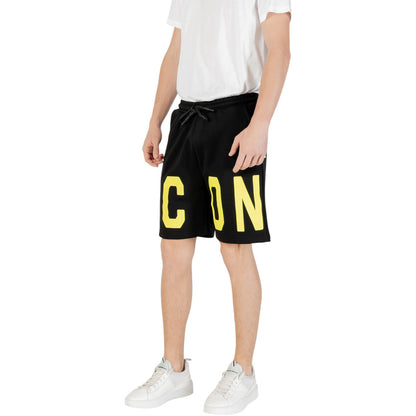 Bermudas ICON - ICUS2S5B001 NEGRO/FLUO