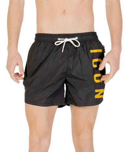 Bañador ICON - ICUS2S5W002 NERO/FLUO