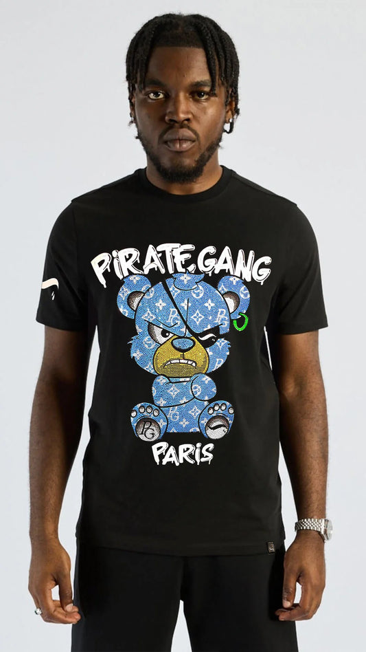 Camiseta PIRATE - GJ-2003 NEGRO