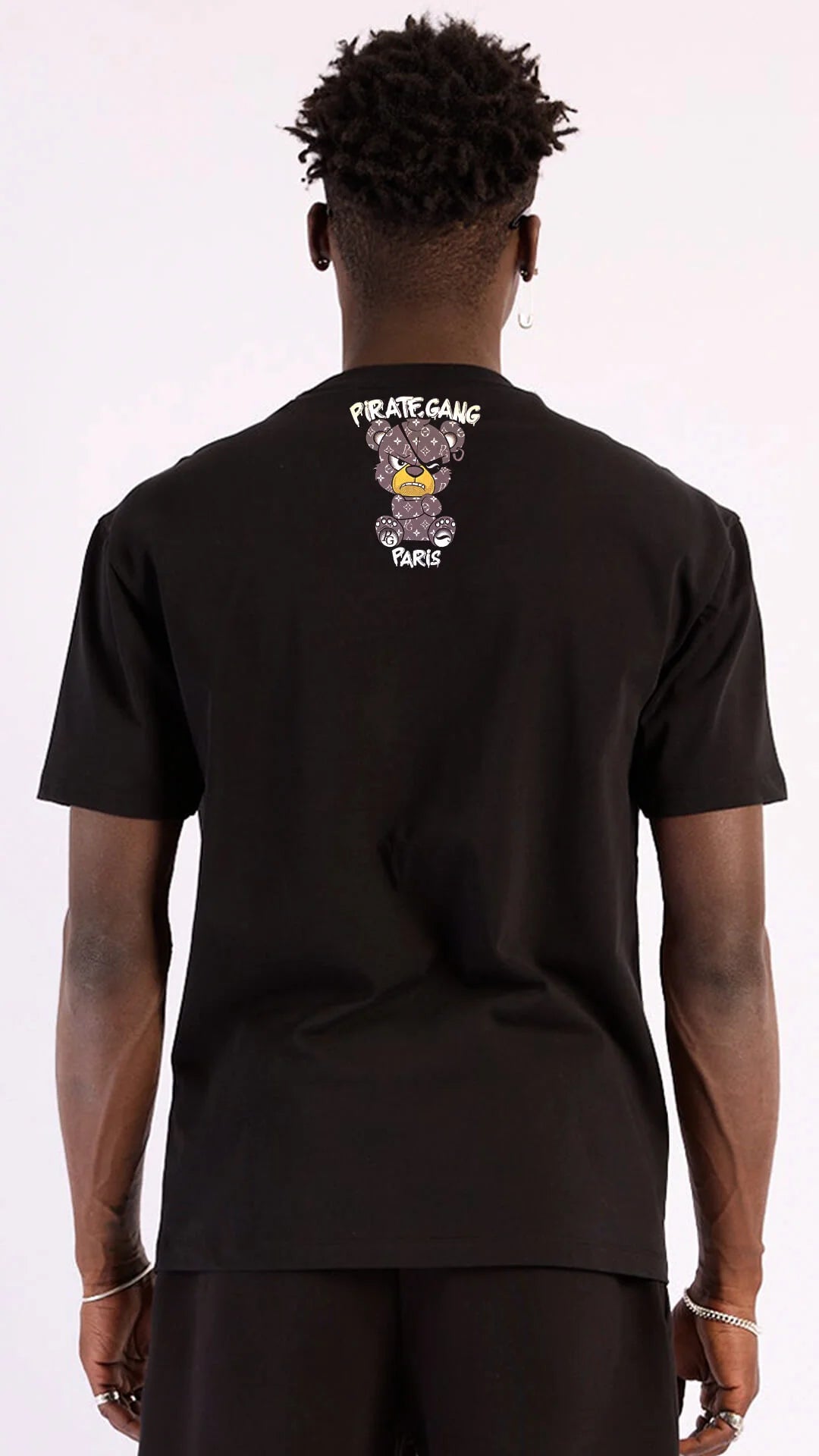 Camiseta PIRATE - GJ-2004 NEGRO