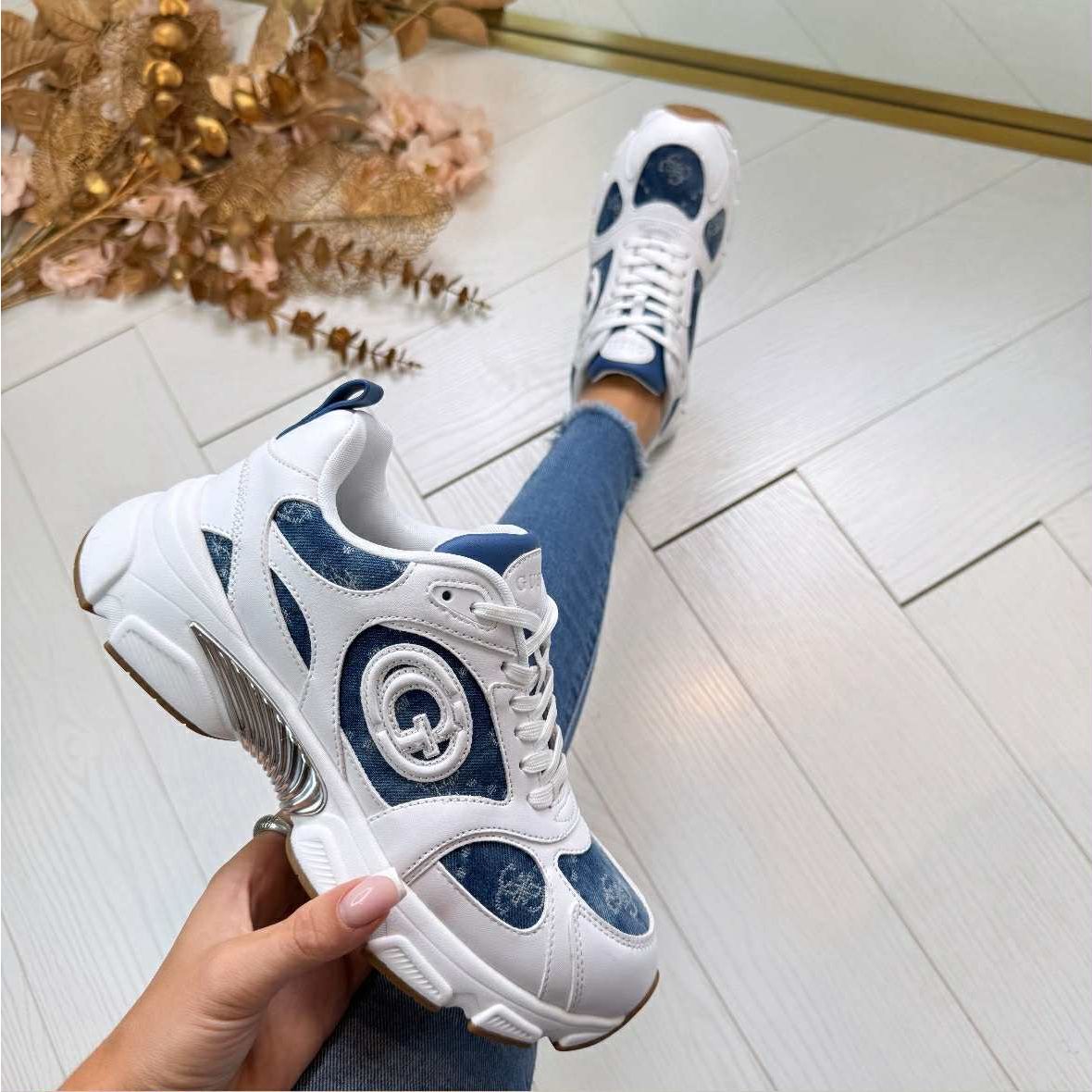 Zapatillas GUESS - FLFI2B ELE12 WHBLU