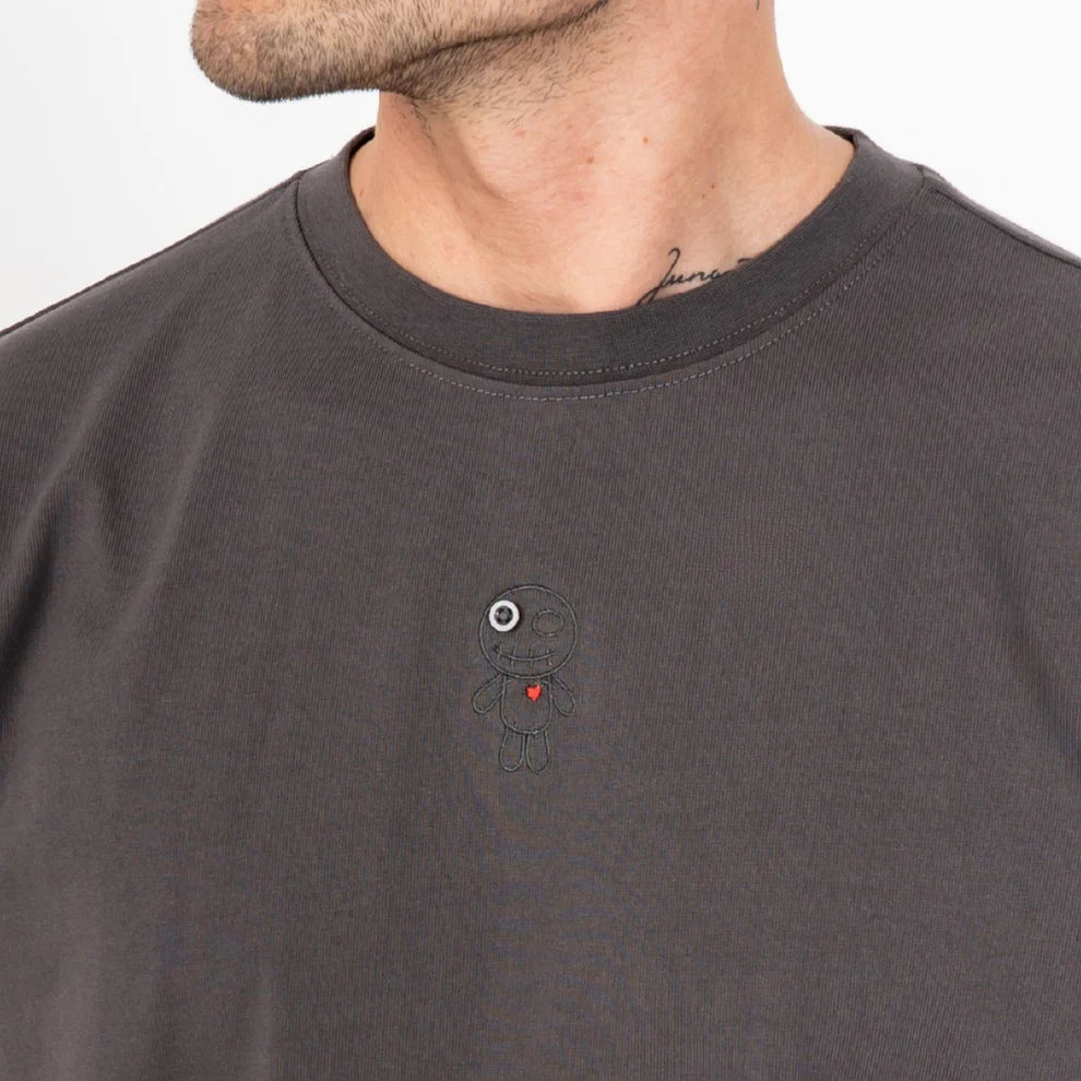 Camiseta WRONG FRIENDS - WF1039 S.GREY
