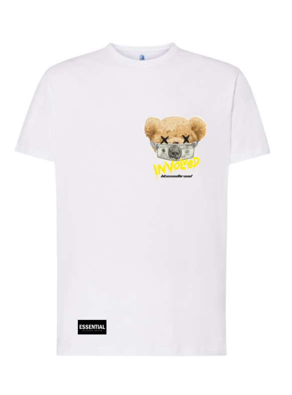 Camiseta OVDS - CAUTION BLANCO