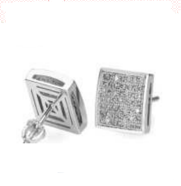 Pendientes PC plata de ley - ref.021R