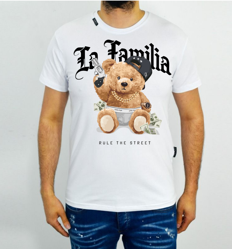 Camiseta OVDS - 21086FAMILIA BLANCO