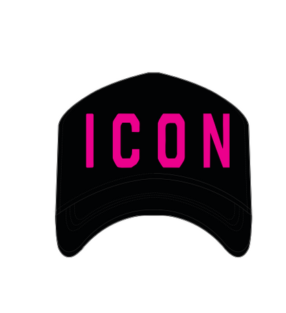 Gorra OVDS ICON - CAPBASIC NEGRO/ROSA