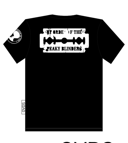 Camiseta OVDS - LA FAMILIA BLINDERS NEGRO