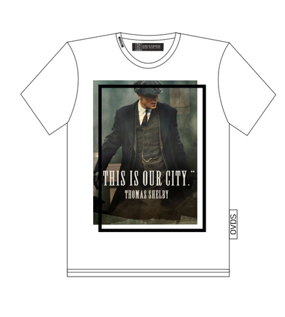 Camiseta OVDS - CITY FUCKING BLANCO