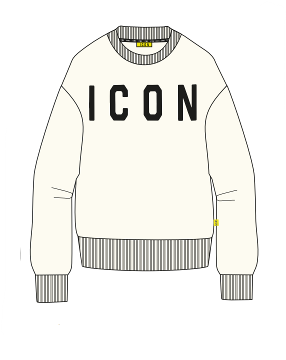 Sudadera ICON - IU9023FG BLANCO