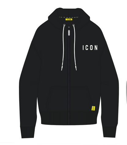 Chaqueta ICON - IU9015FZ NEGRO/L.BLANCO