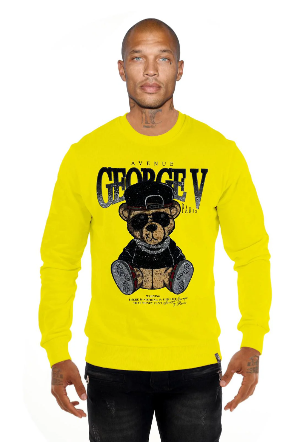 Sudadera GEORGE V - GV2805 AMARILLO