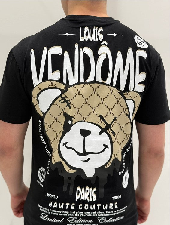 Camiseta LOUIS VENDOME - L79 BLACK
