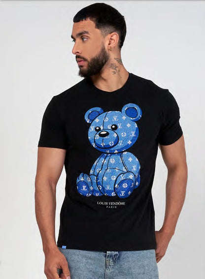 Camiseta LOUIS VENDOME - L71 BLK/BLUE