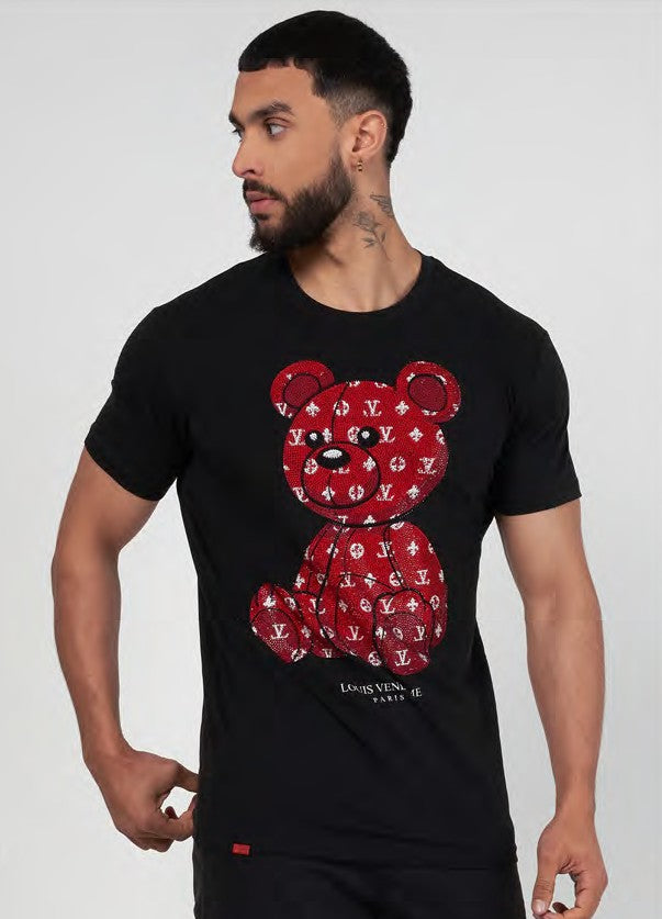Camiseta LOUIS VENDOME - L71 BLK/RED
