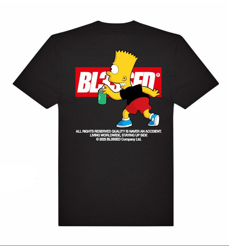 Camiseta BL3SSED bartgraf - GRAFITEE NEGRO