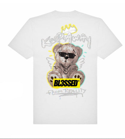 Camiseta BL3SSED - OSOKEEP BLANCO