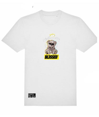 Camiseta BL3SSED - OSOKEEP BLANCO