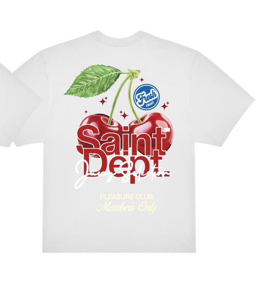 Camiseta SAINT DEPT - CHERRYTEE WHITE