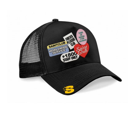 Gorra SAINT DEPT - CAPATCH NEGRO