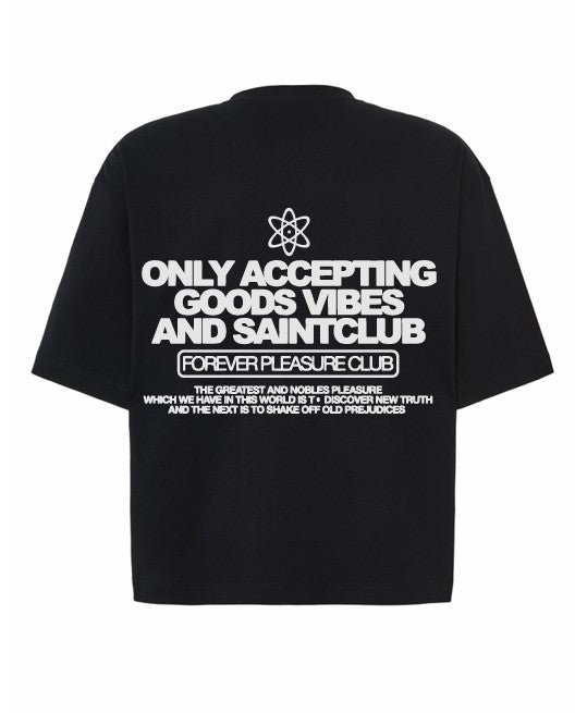Camiseta SAINT DEPT - CR-VIBES NEGRO