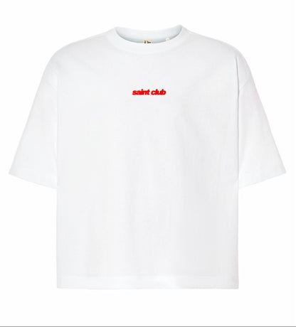 Camiseta SAINT DEPT - CR-PATCH BLANCO