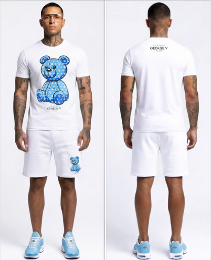 Conjunto GEORGE V - GV5109 WHT/BLUE