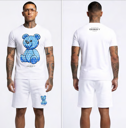 Conjunto GEORGE V - GV5109 WHT/BLUE